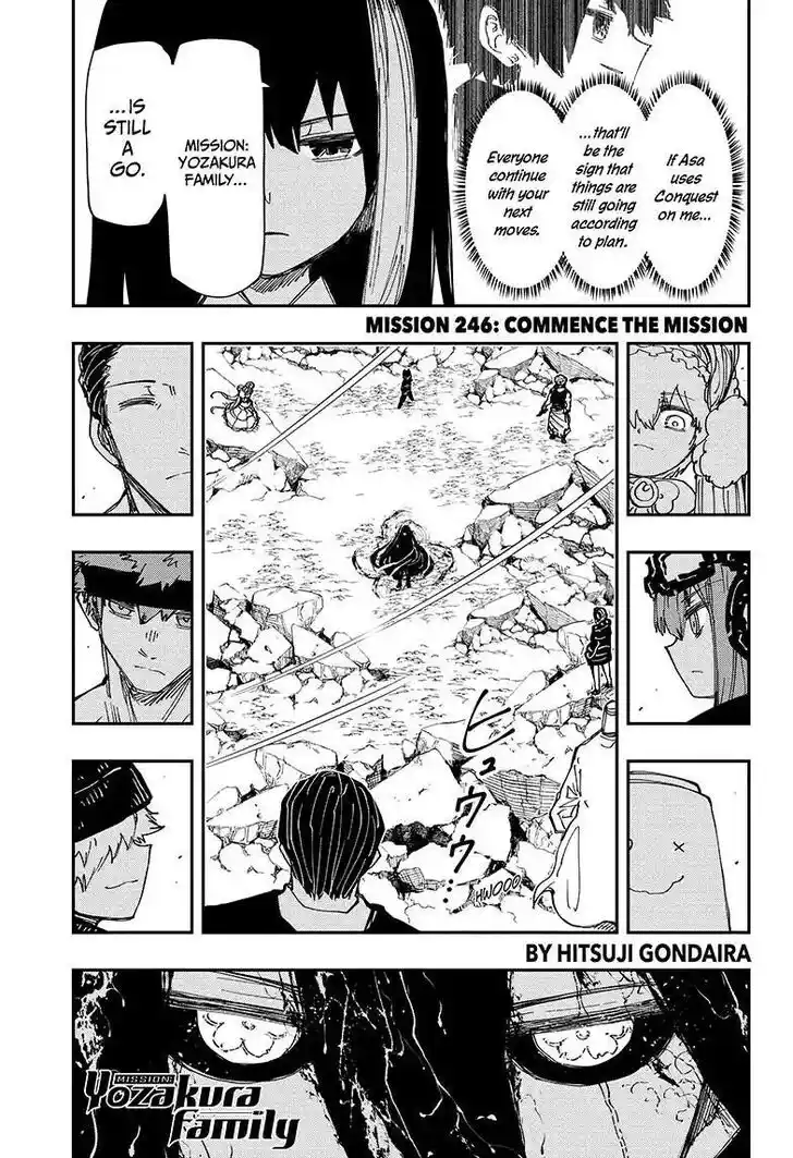 Mission: Yozakura Family Ch.246