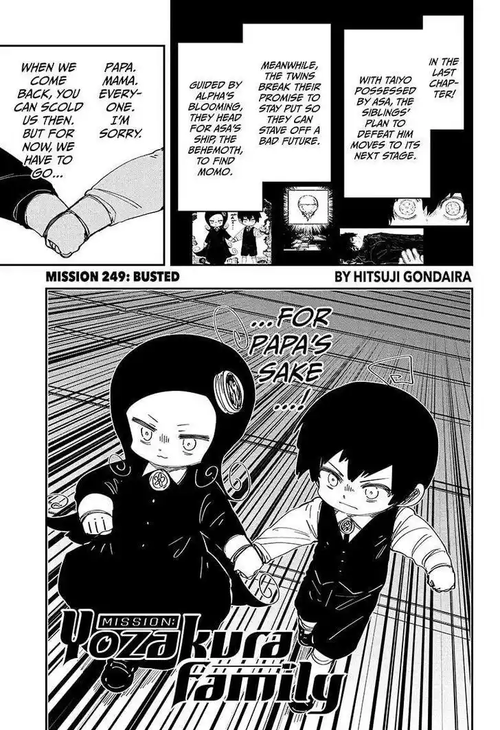 Mission: Yozakura Family Ch.249