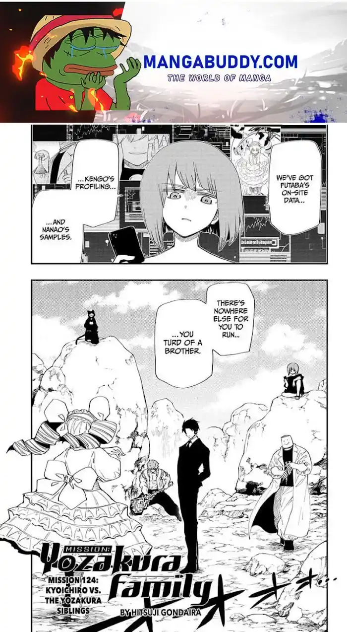 Mission: Yozakura Family Chapter 124