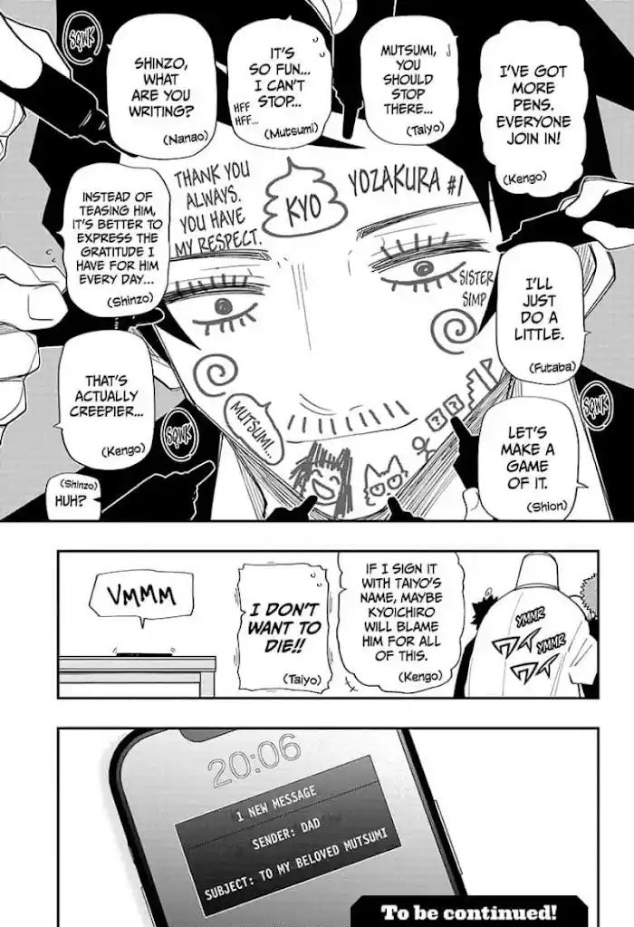 Mission: Yozakura Family Chapter 130
