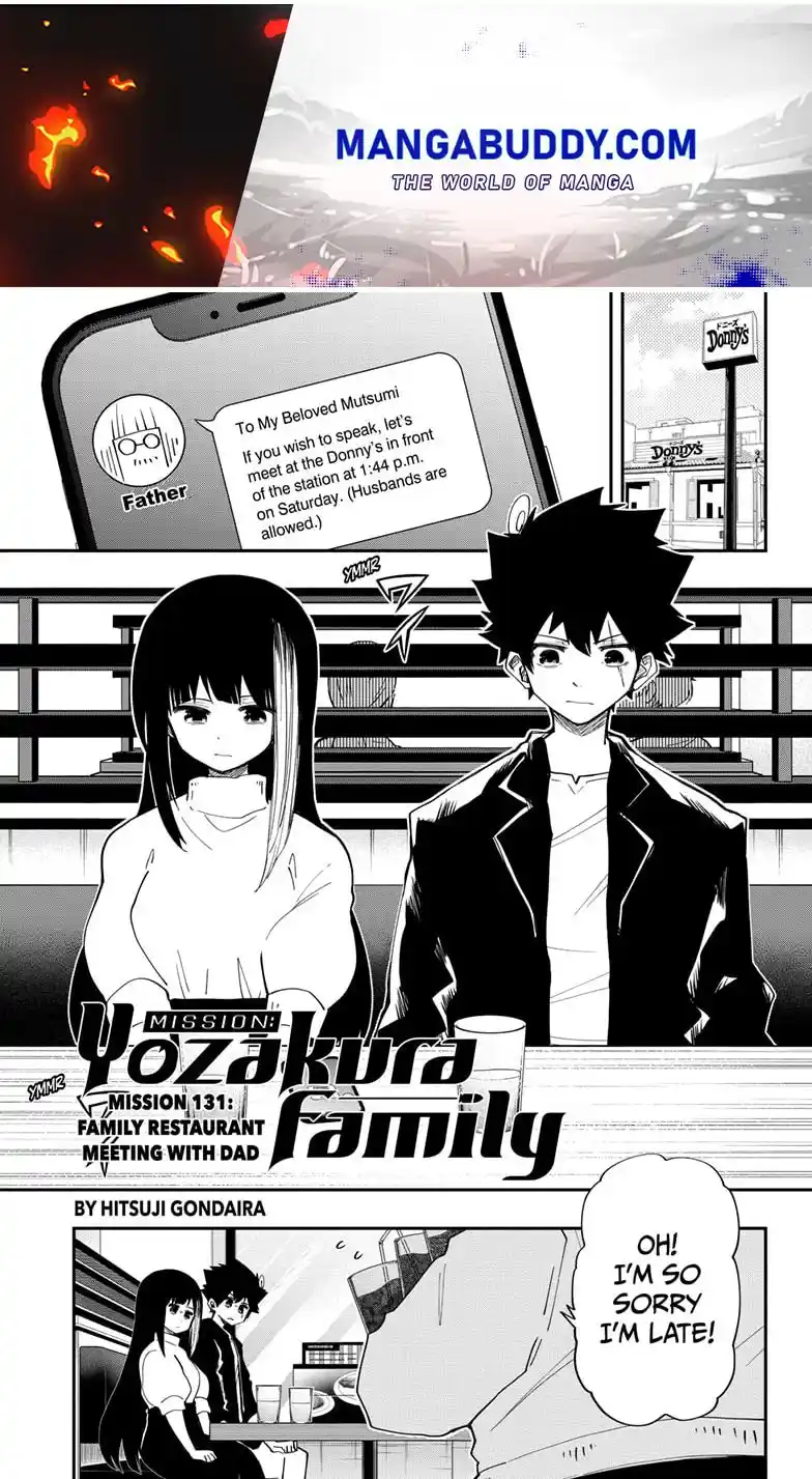 Mission: Yozakura Family Chapter 131