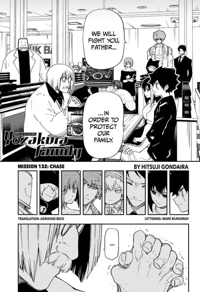 Mission: Yozakura Family Chapter 132