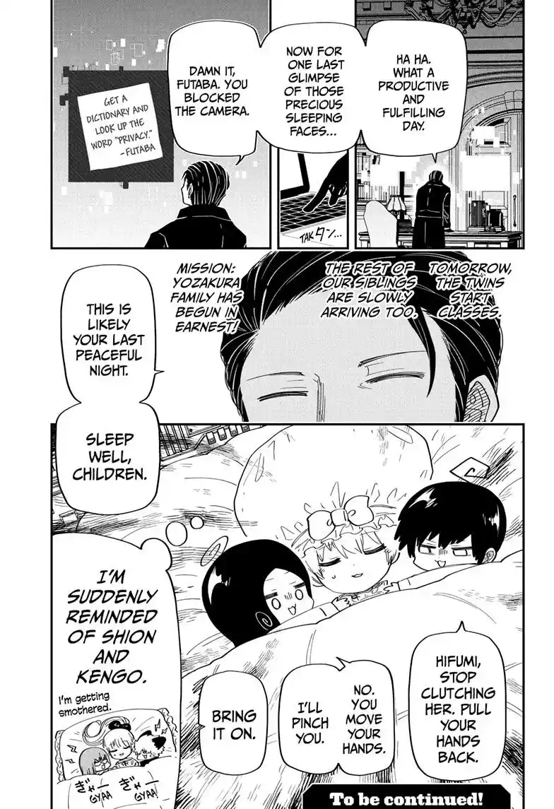 Mission: Yozakura Family Chapter 179