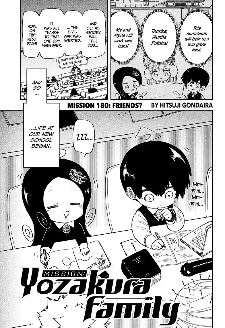 Mission: Yozakura Family Chapter 180