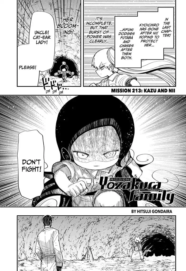 Mission: Yozakura Family Chapter 213