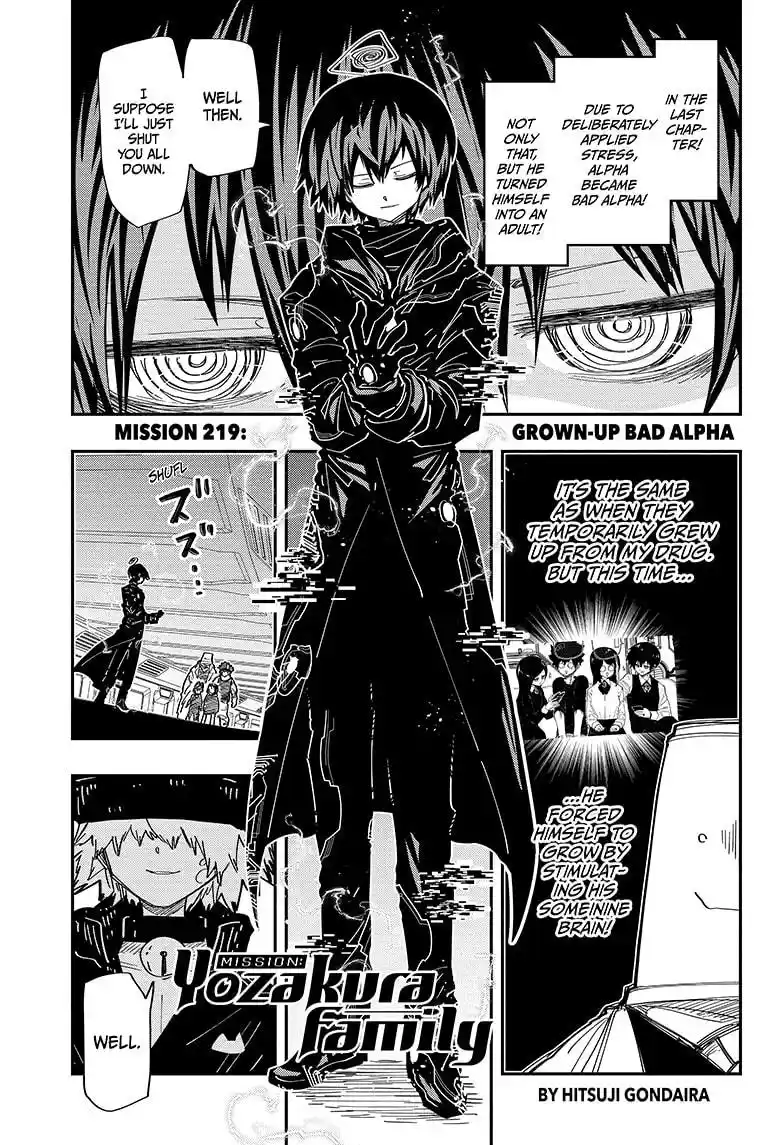 Mission: Yozakura Family Chapter 219