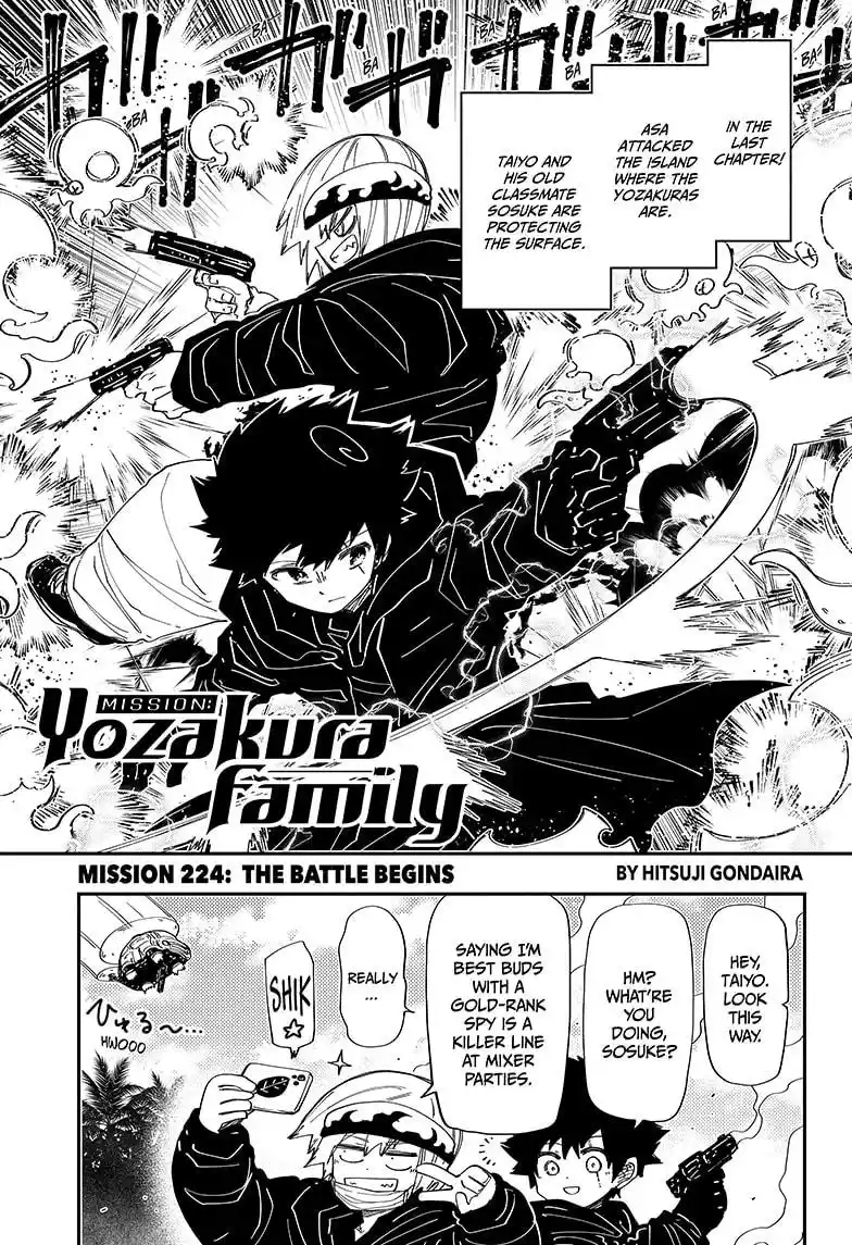 Mission: Yozakura Family Chapter 224