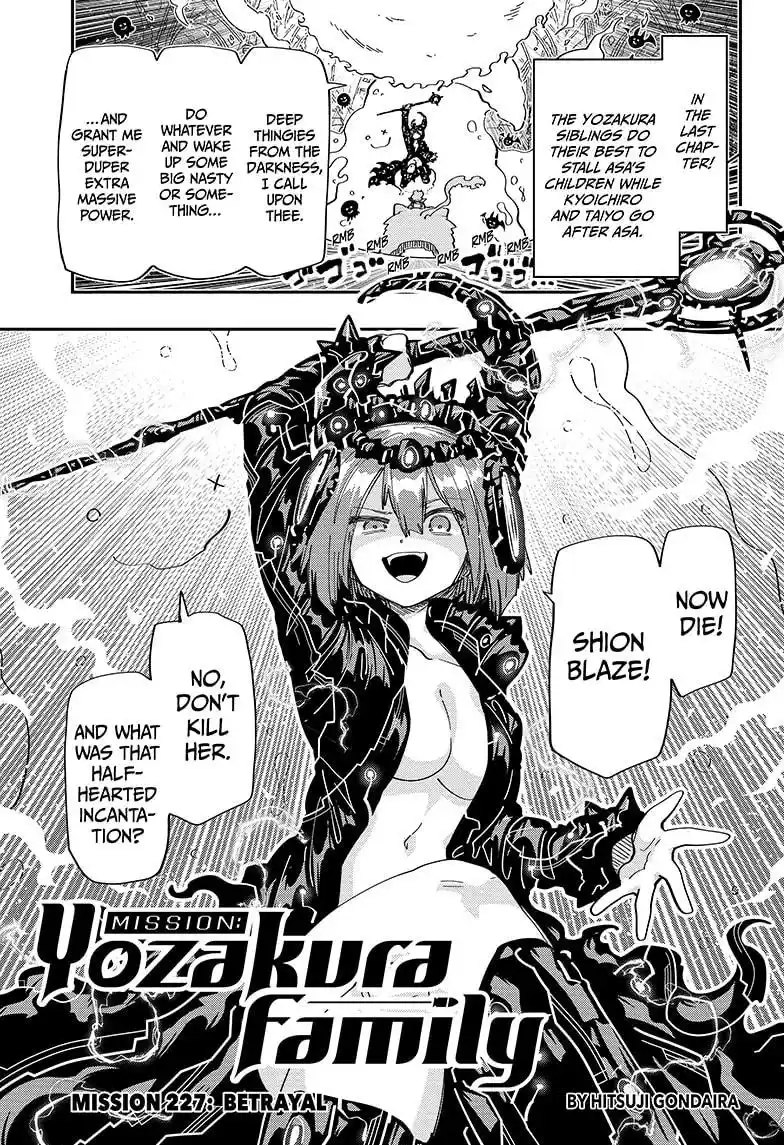 Mission: Yozakura Family Chapter 227