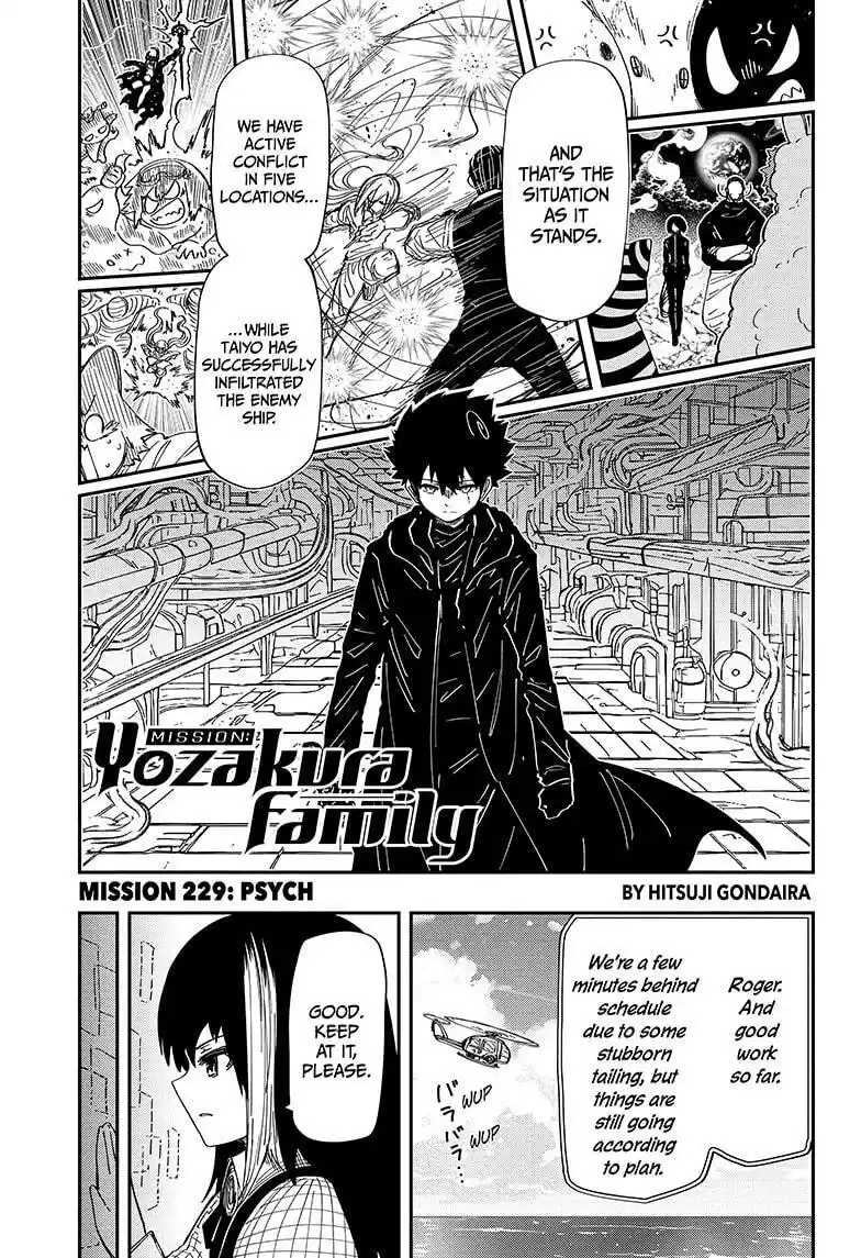 Mission: Yozakura Family Chapter 229