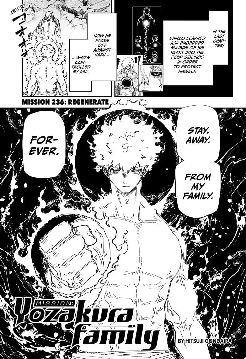 Mission: Yozakura Family Chapter 236