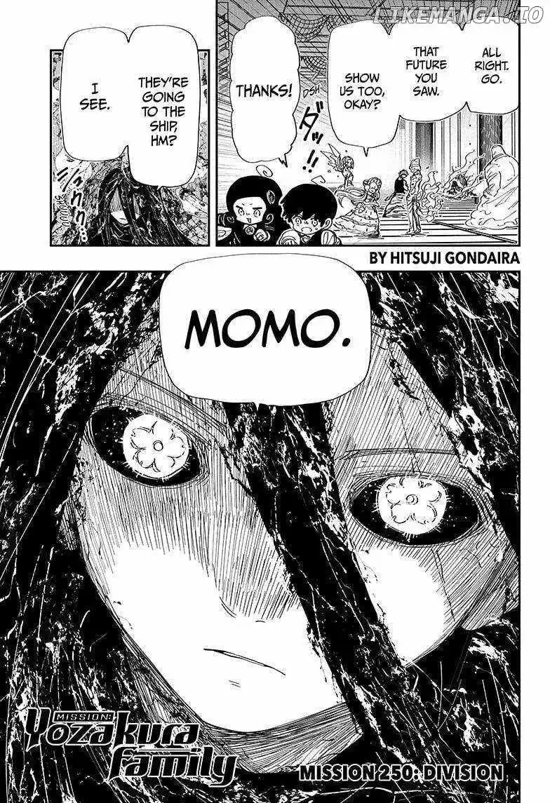 Mission: Yozakura Family Chapter 250