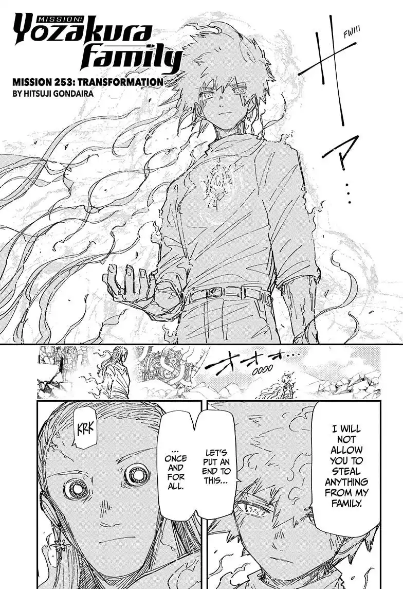 Mission: Yozakura Family Chapter 253