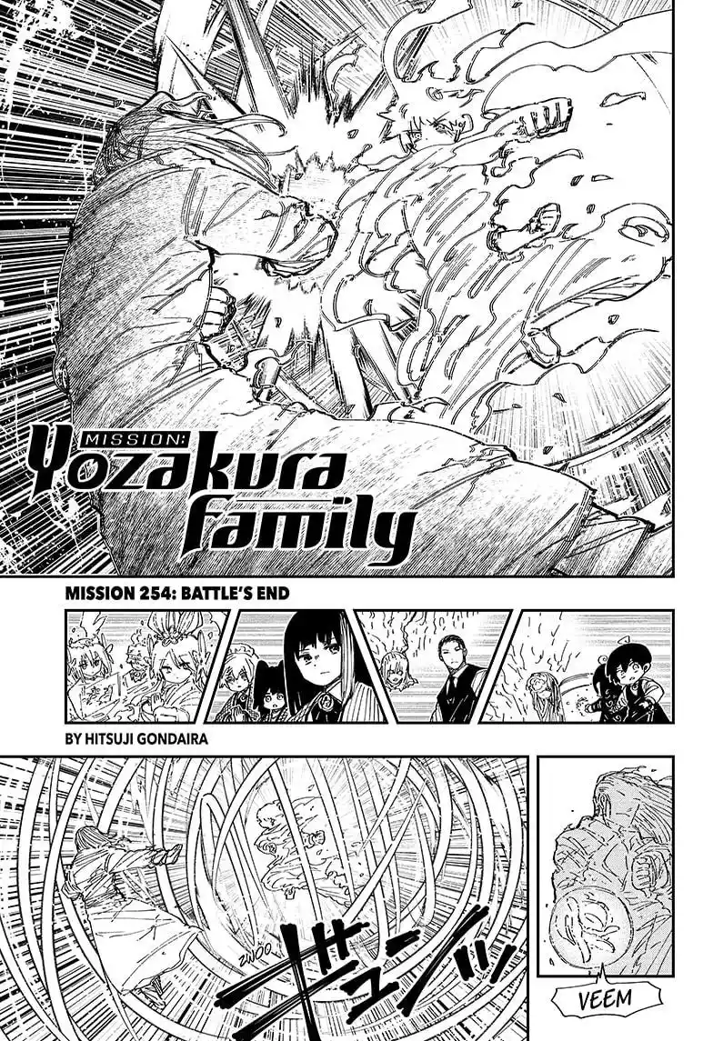 Mission: Yozakura Family Chapter 254