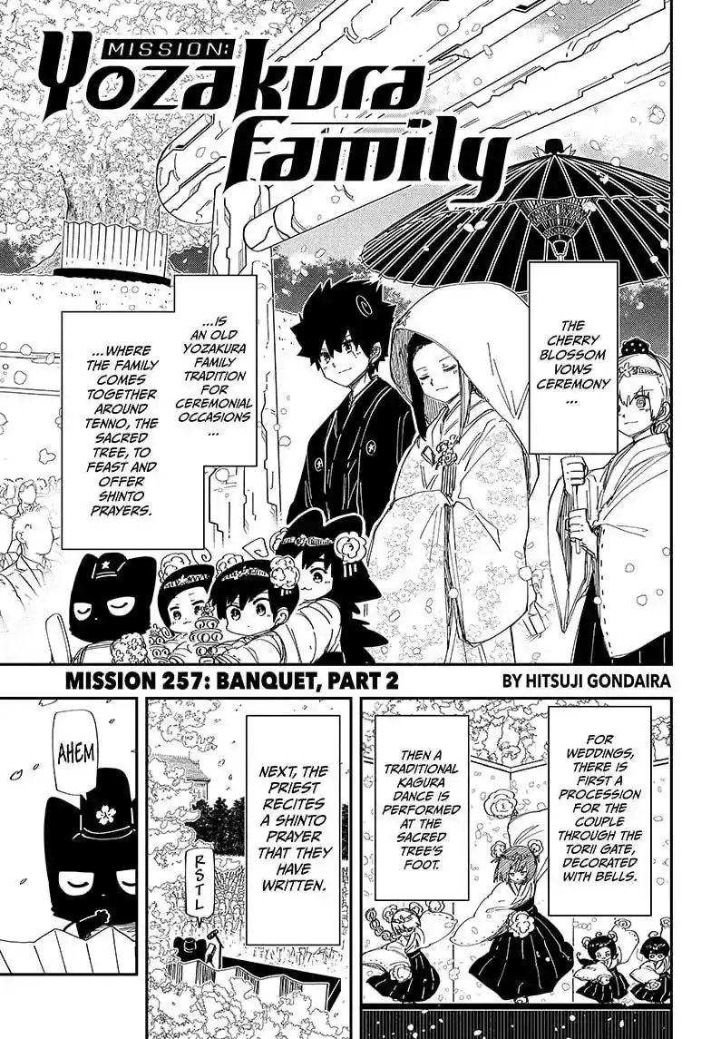 Mission: Yozakura Family Chapter 257
