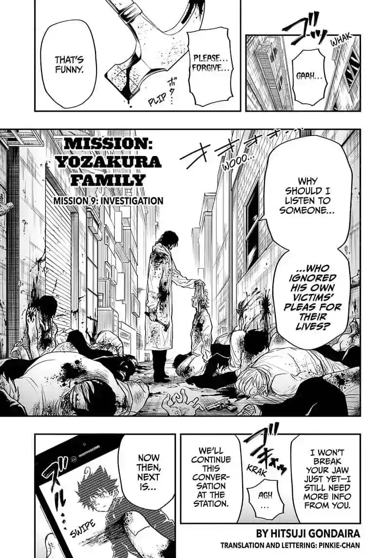 Mission: Yozakura Family Mission 9: