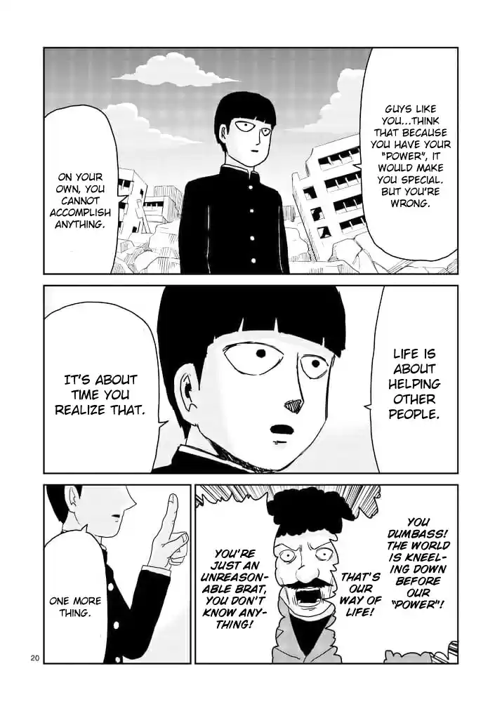 Mob Psycho 100 Vol. 11 Ch. 87 Coaching
