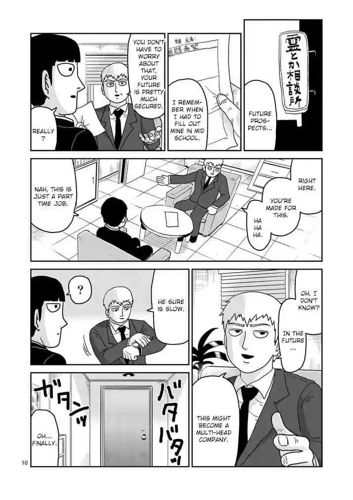Mob Psycho 100 Vol. 13 Ch. 92 Thoughts About the Future