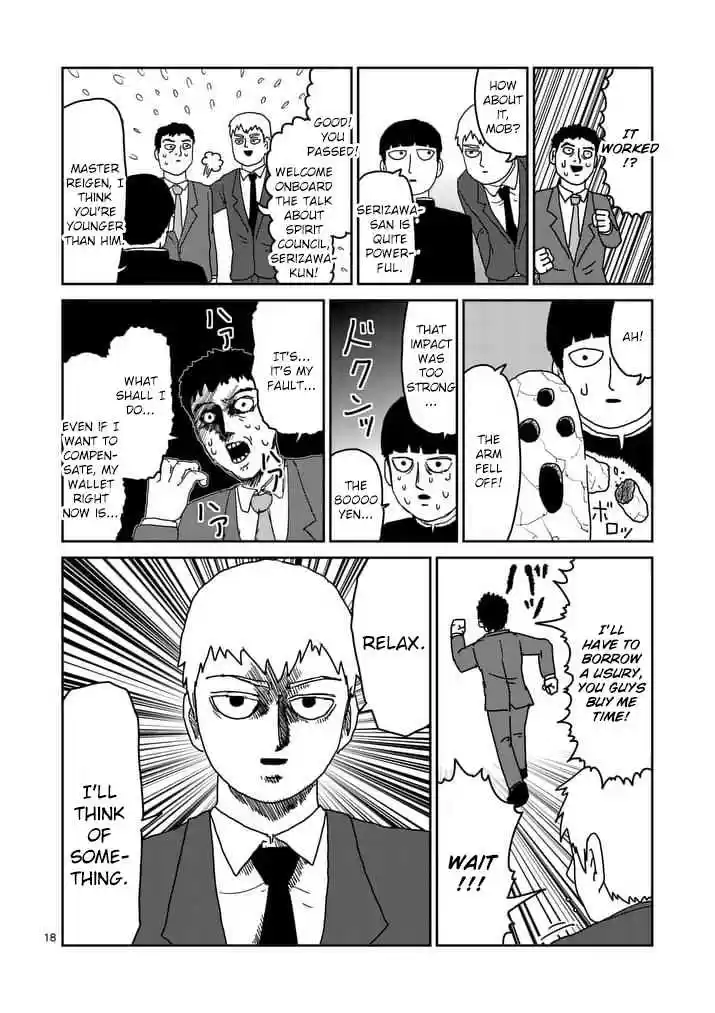 Mob Psycho 100 Vol. 13 Ch. 92 Thoughts About the Future