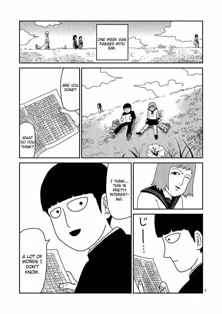 Mob Psycho 100 Vol. 6 Ch. 52.1 Biri Biri ()