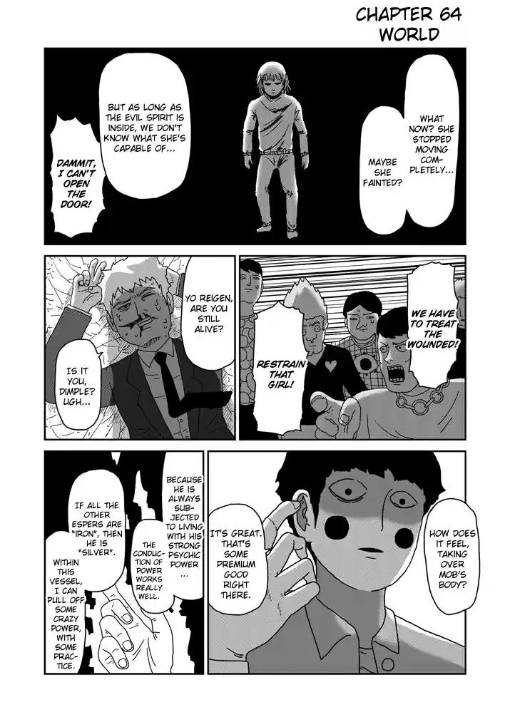 Mob Psycho 100 Vol. 8 Ch. 64 World