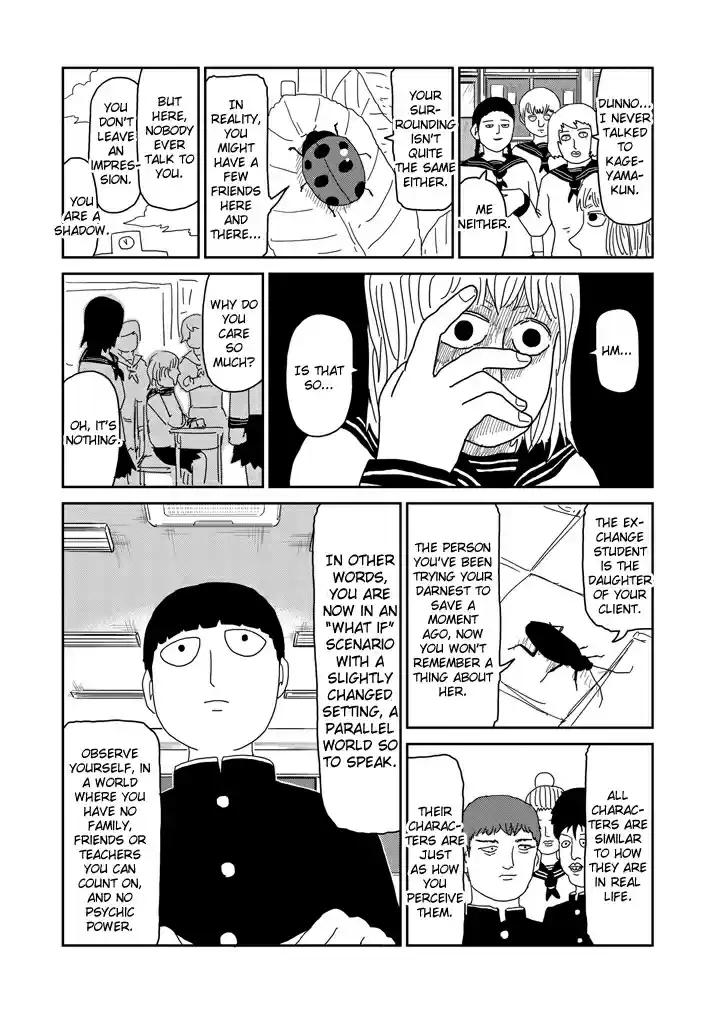 Mob Psycho 100 Vol. 8 Ch. 64 World