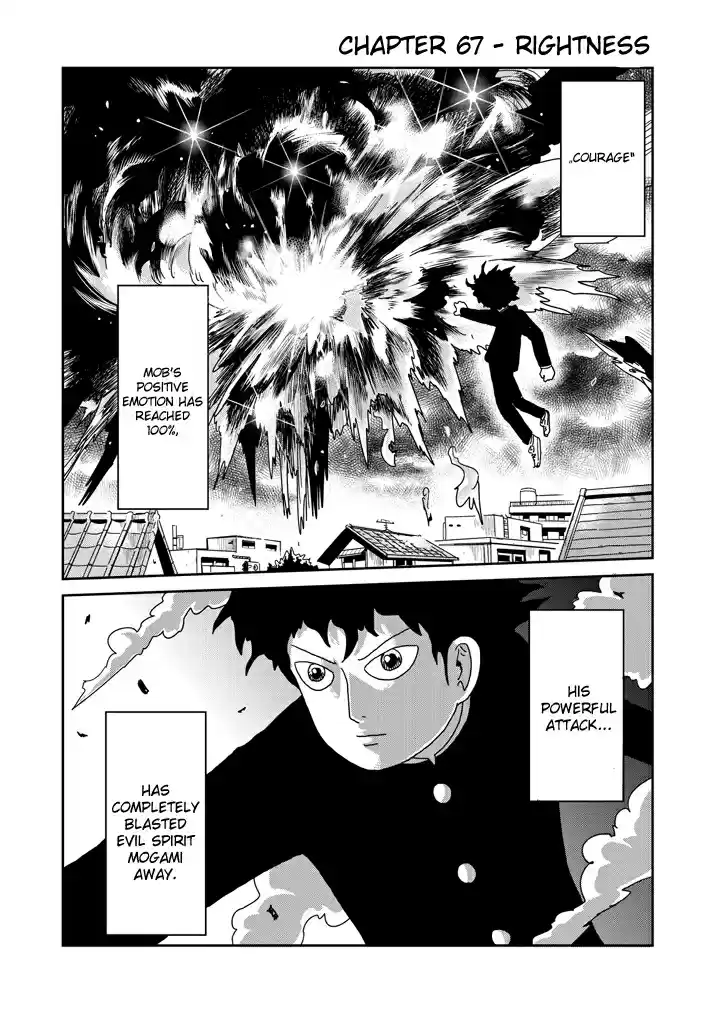 Mob Psycho 100 Vol. 9 Ch. 67 Rightness