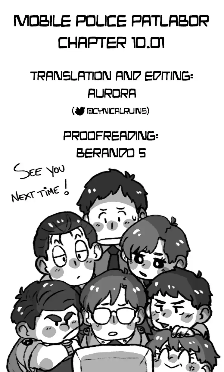 Mobile Police Patlabor 10.01