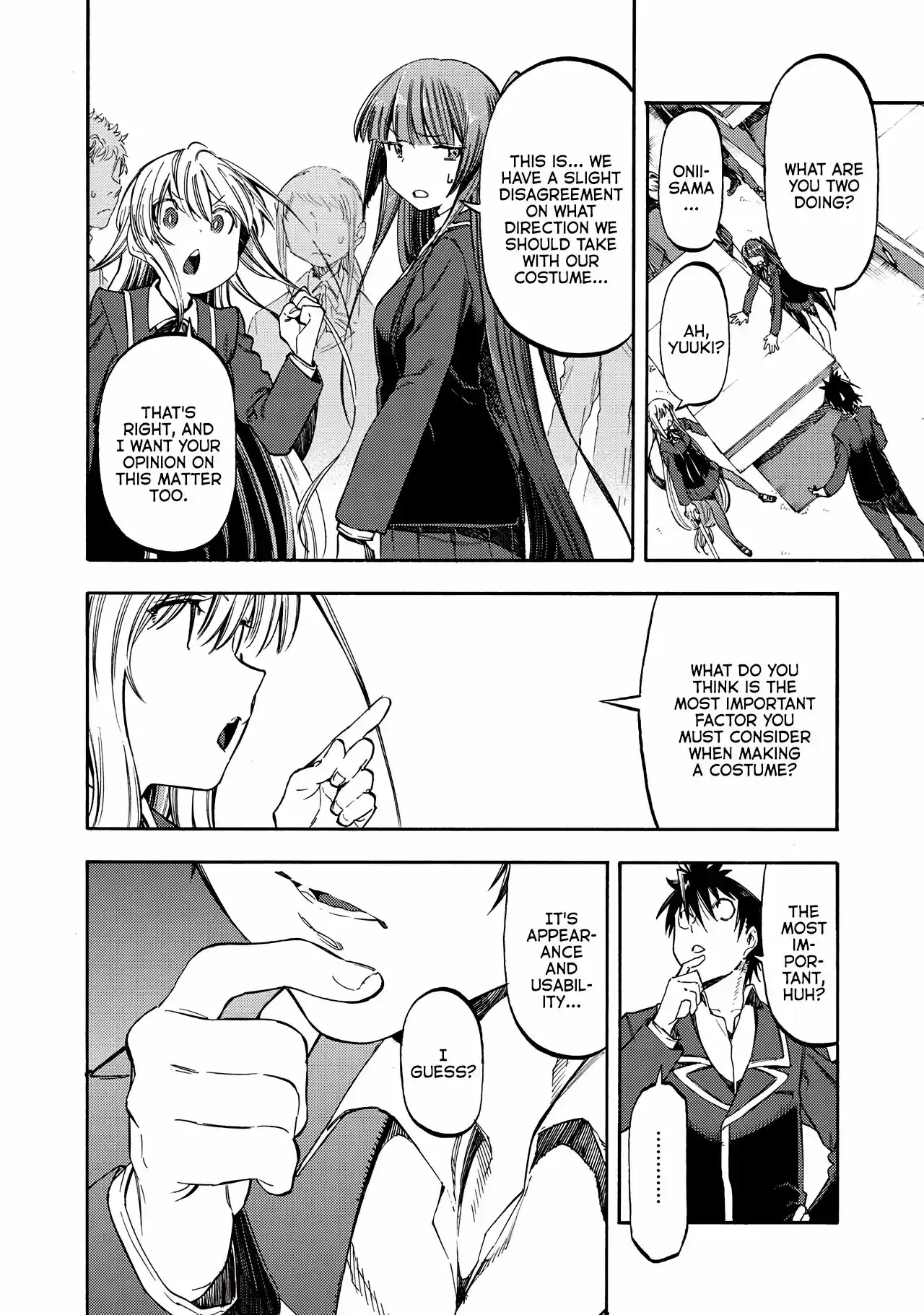Monku no Tsukeyou ga nai Rabukome Ch. 34
