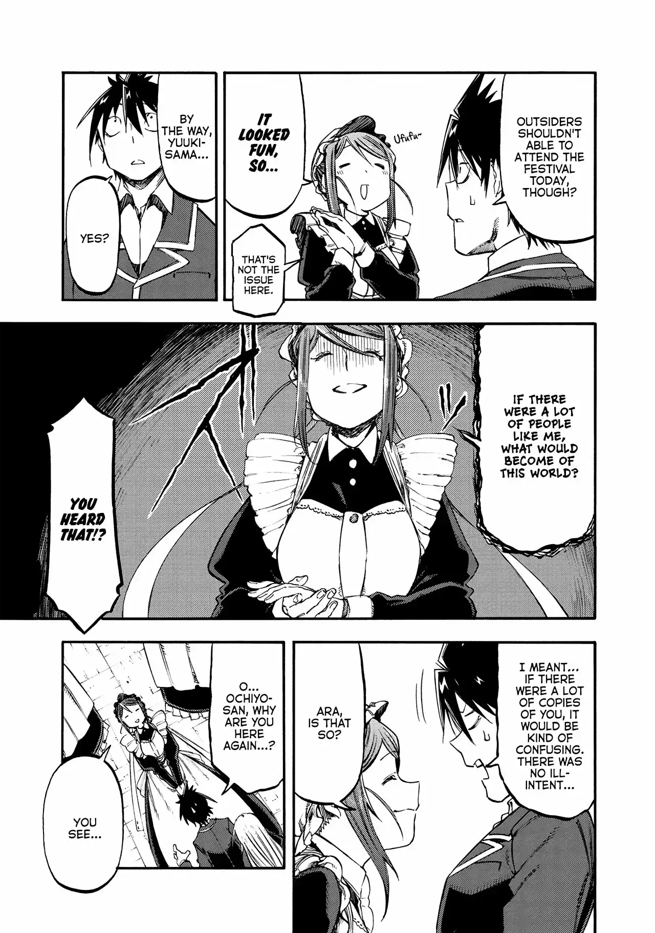 Monku no Tsukeyou ga nai Rabukome Vol. 3 Ch. 36