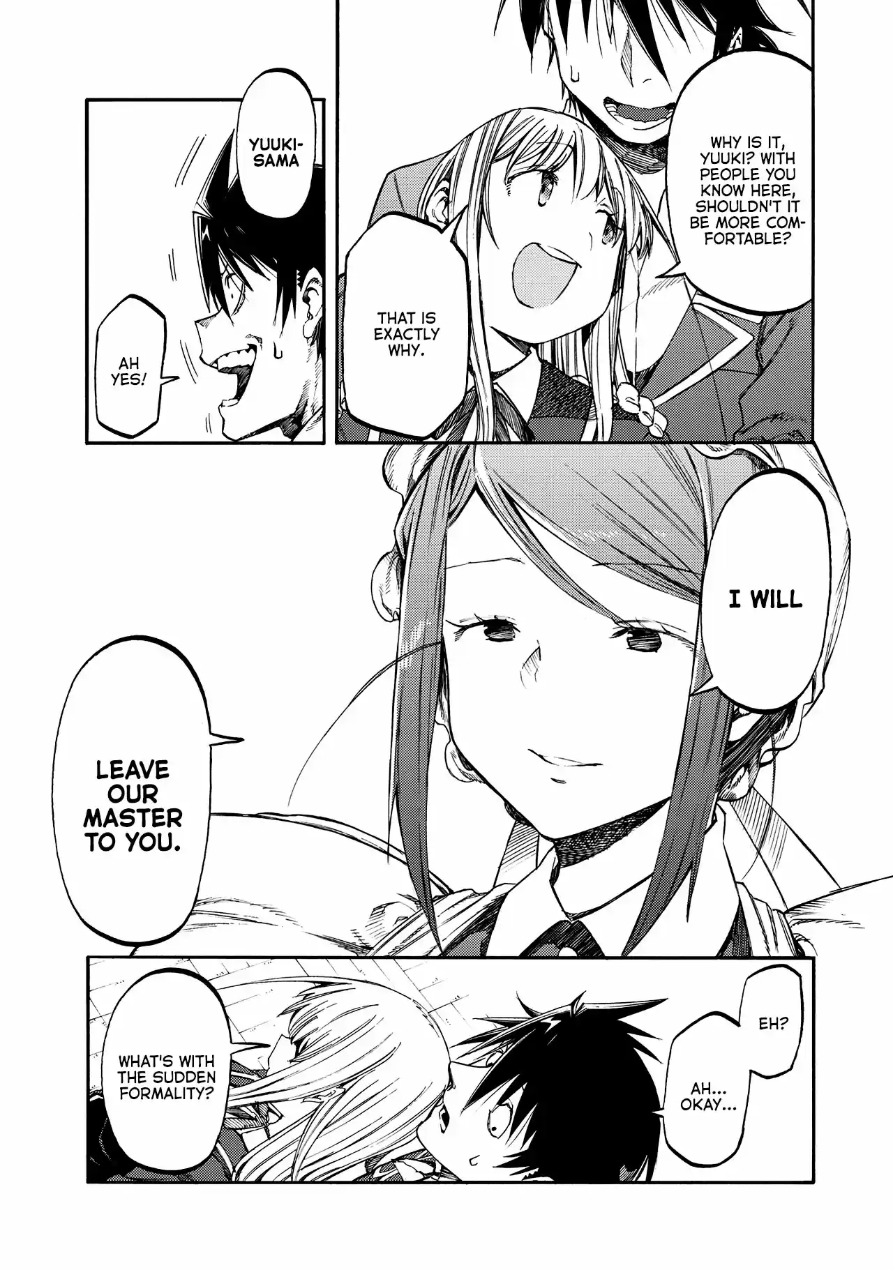 Monku no Tsukeyou ga nai Rabukome Vol. 3 Ch. 36