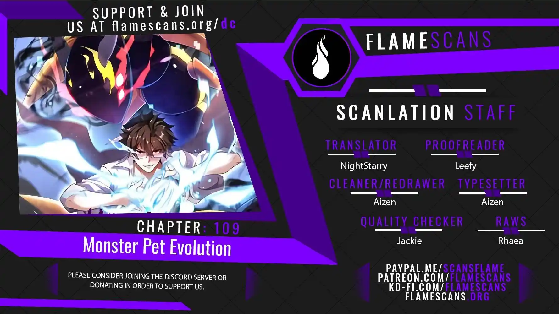 Monster Pet Evolution Chapter 109