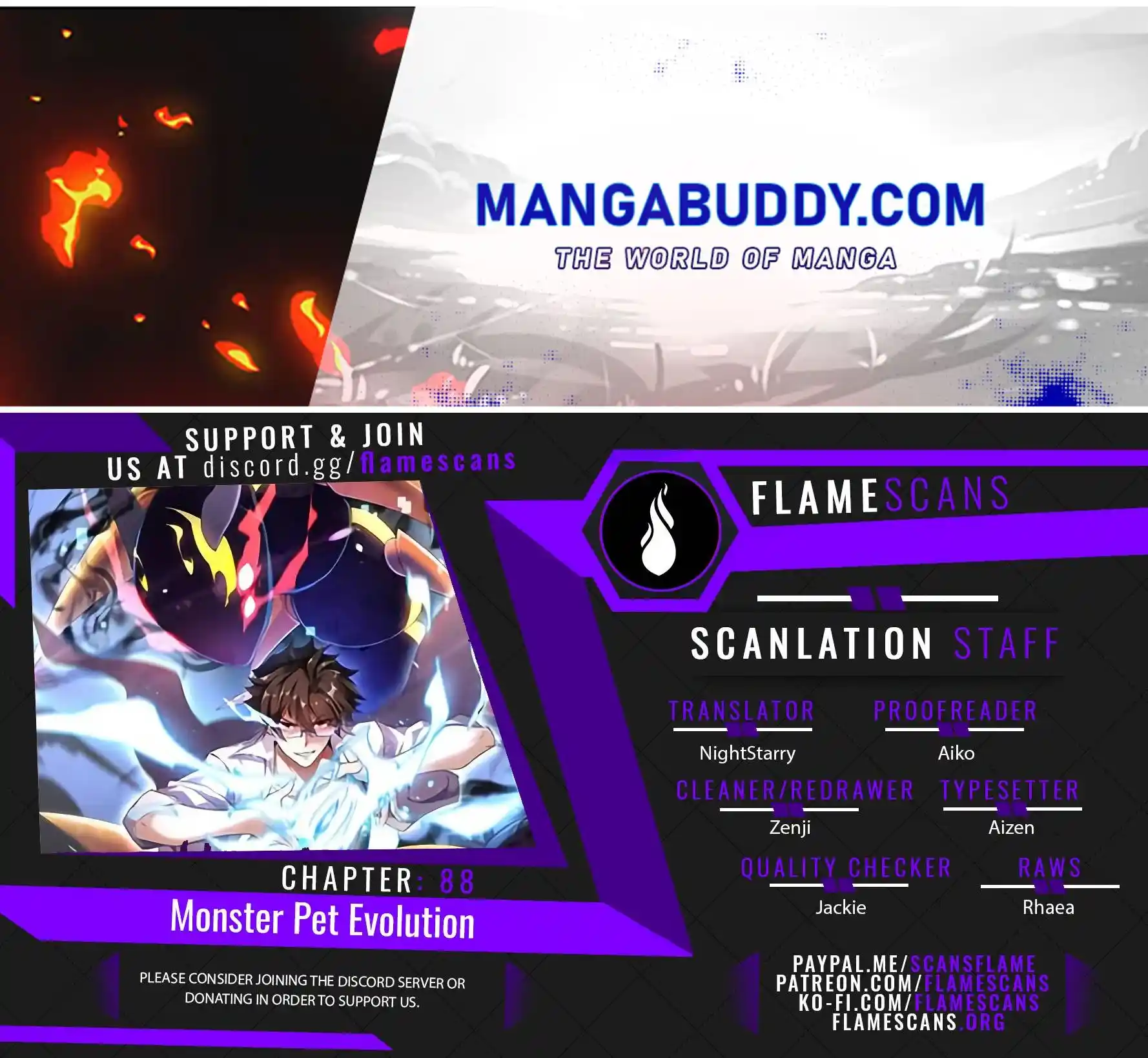 Monster Pet Evolution Chapter 88