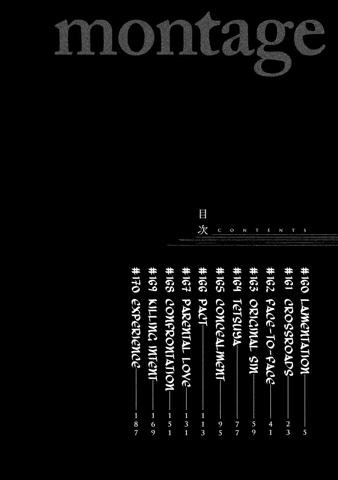 Montage (Watanabe Jun) Vol.17 Chapter 160