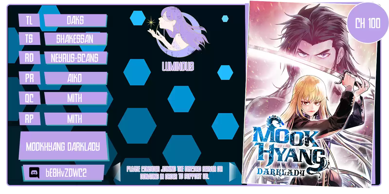 Mookhyang - Dark Lady Chapter 100