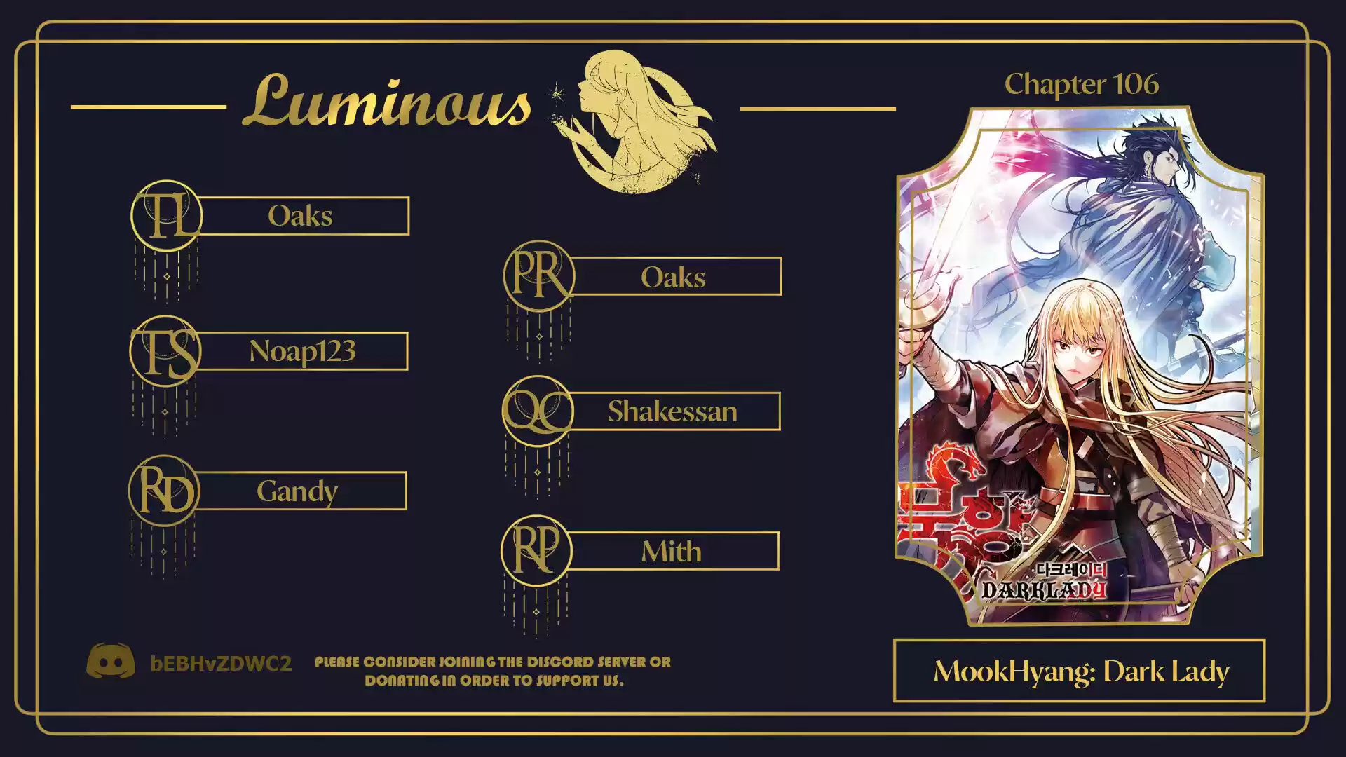 Mookhyang - Dark Lady Chapter 106