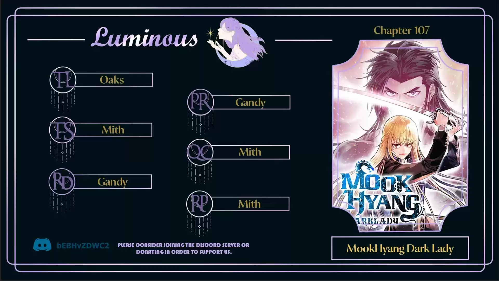 Mookhyang - Dark Lady Chapter 107