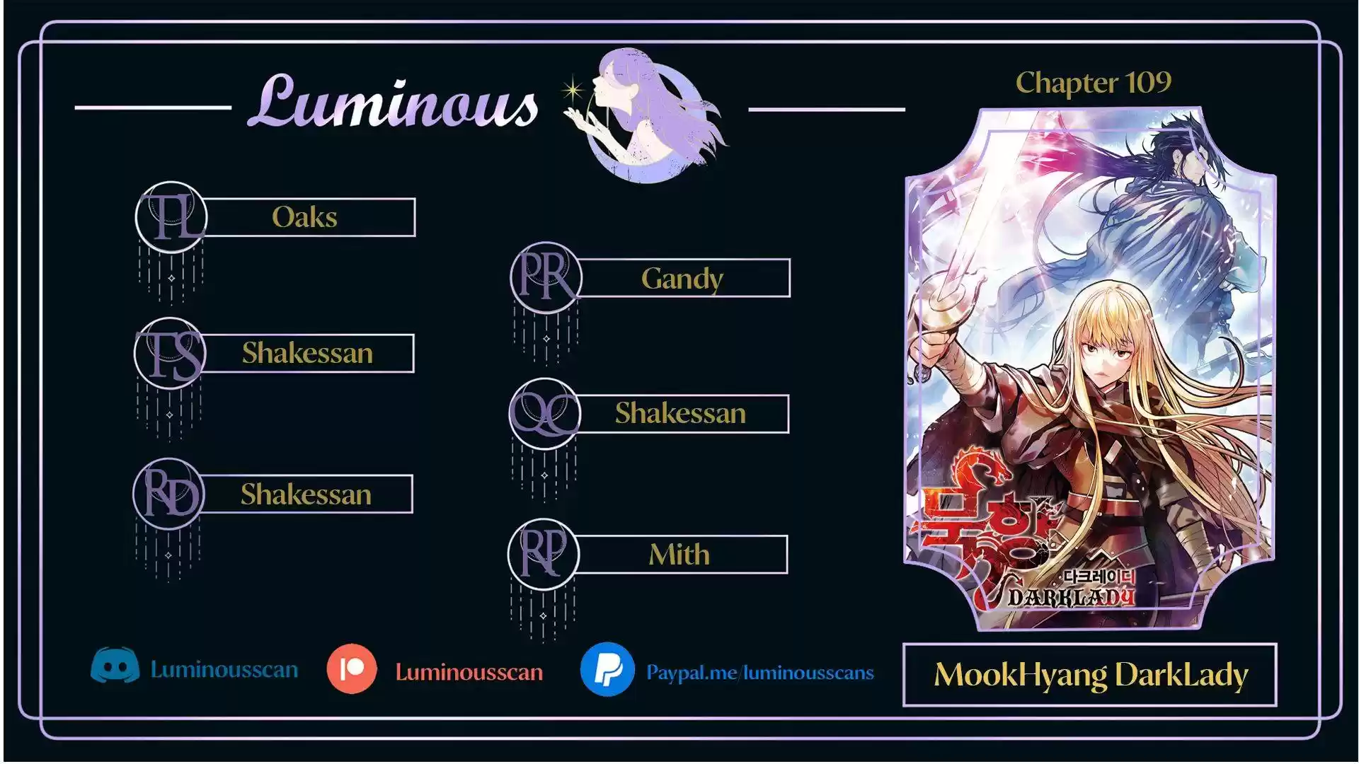 Mookhyang - Dark Lady Chapter 109