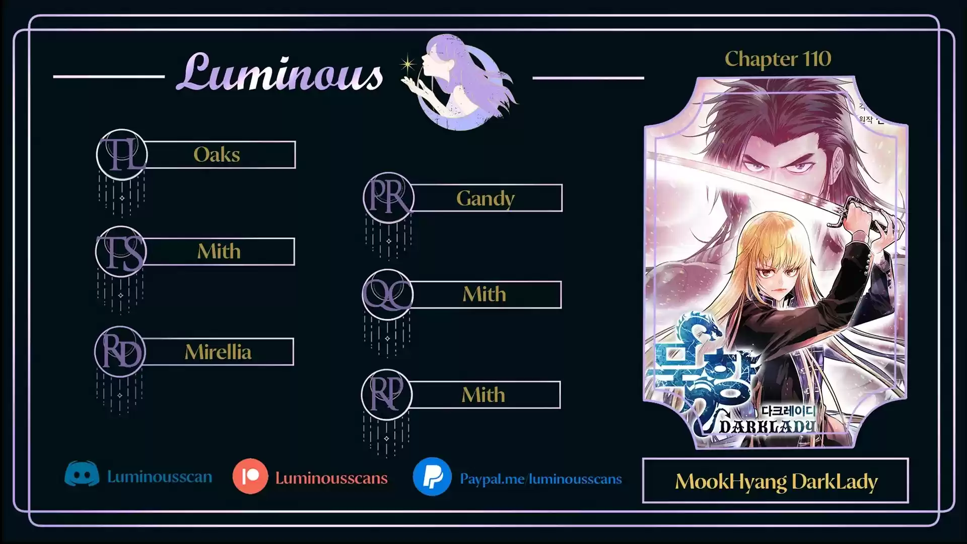 Mookhyang - Dark Lady Chapter 110