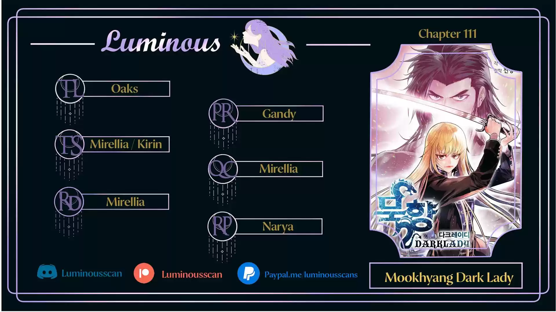Mookhyang - Dark Lady Chapter 111