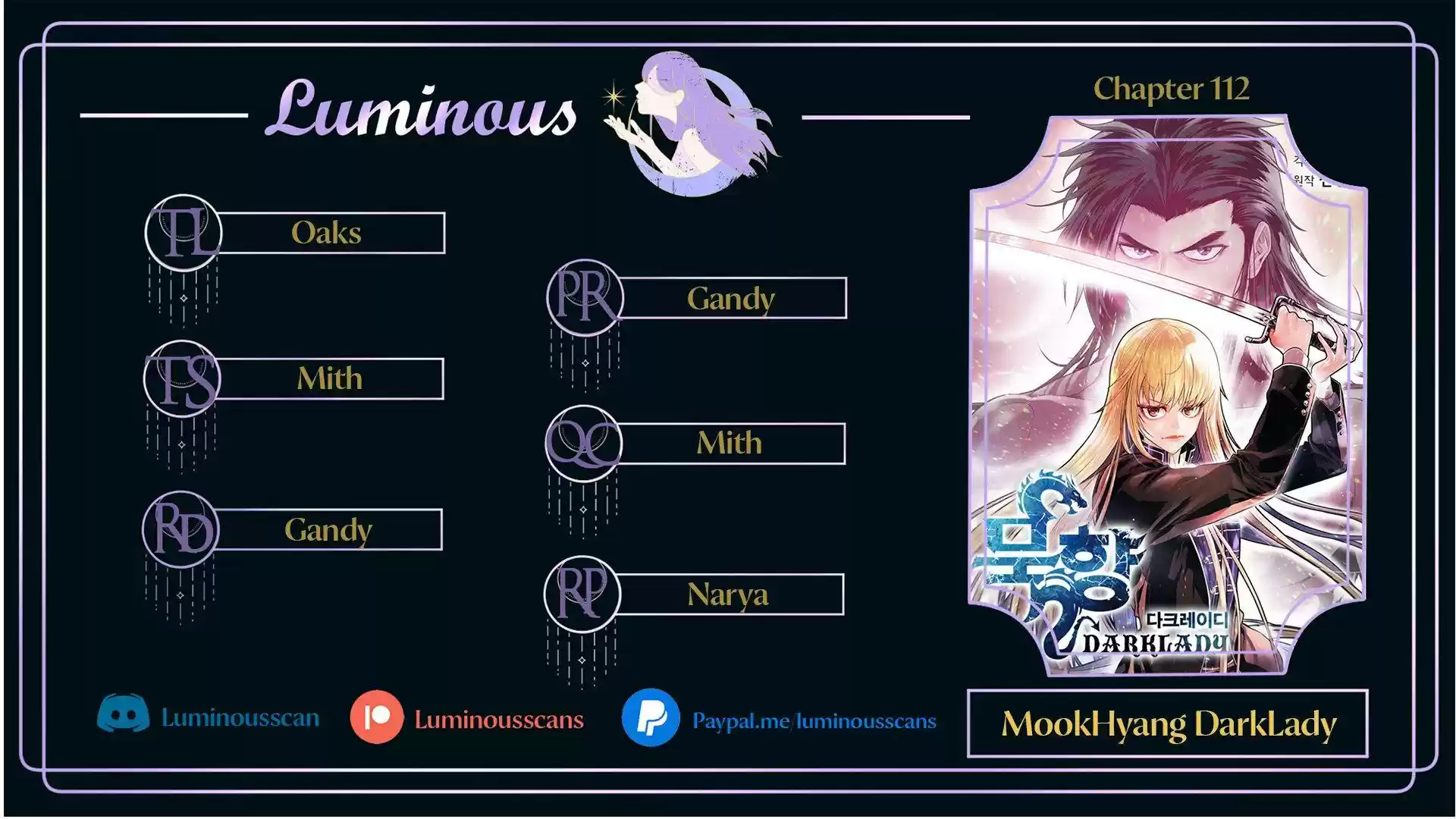 Mookhyang - Dark Lady Chapter 112