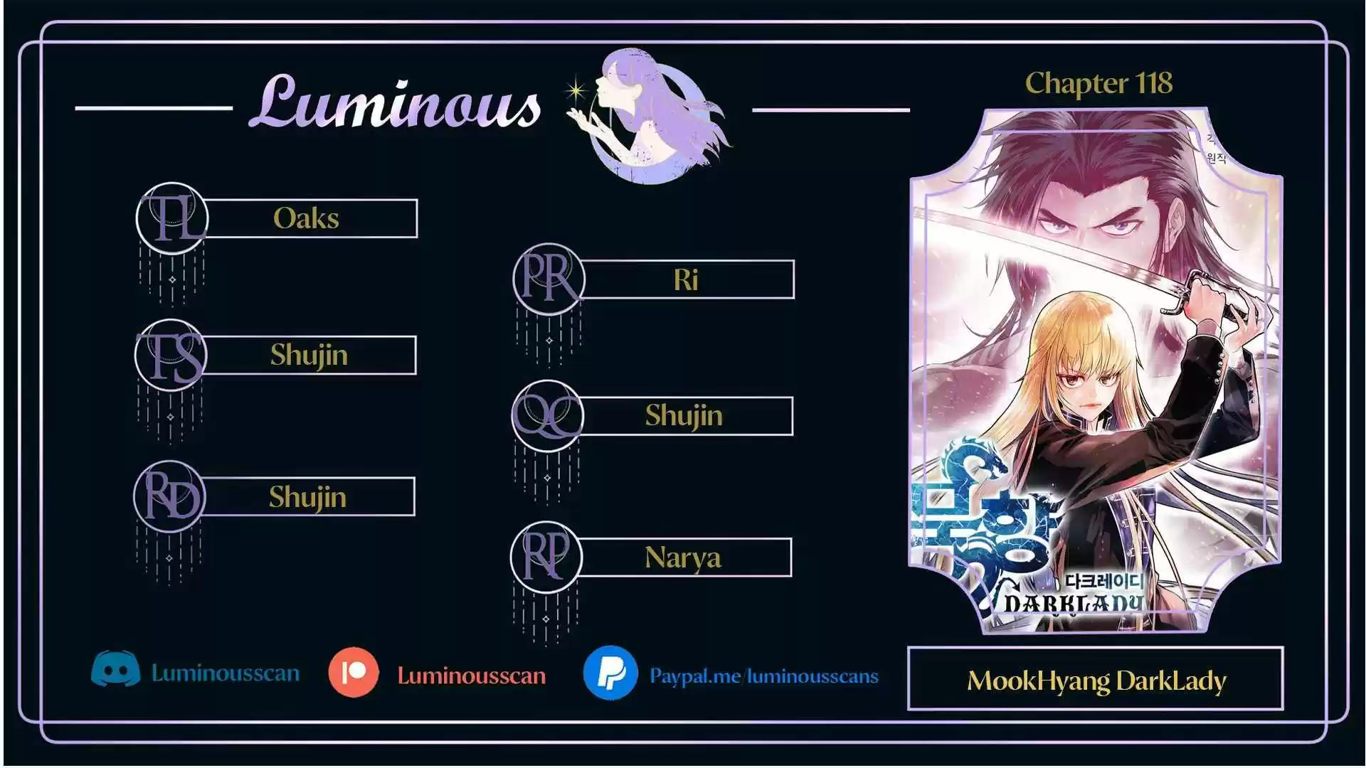 Mookhyang - Dark Lady Chapter 118