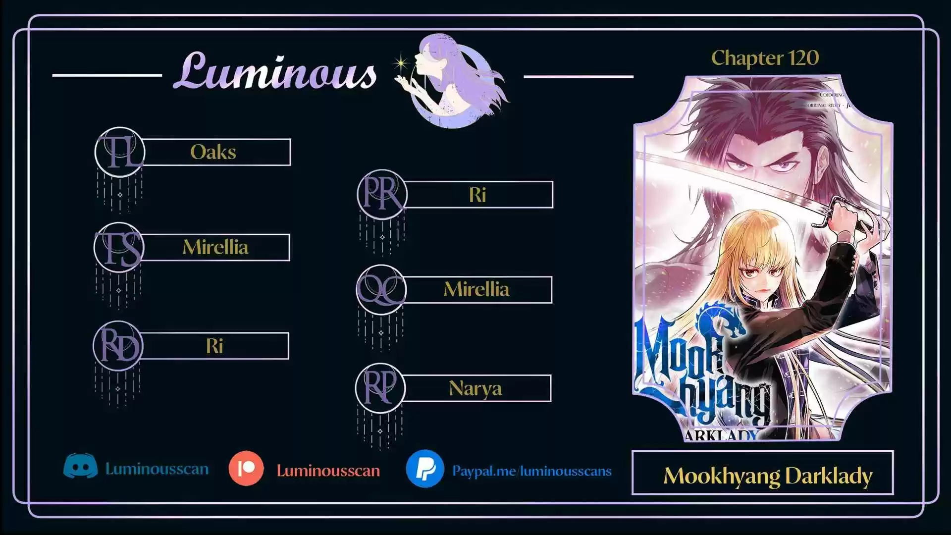 Mookhyang - Dark Lady Chapter 120