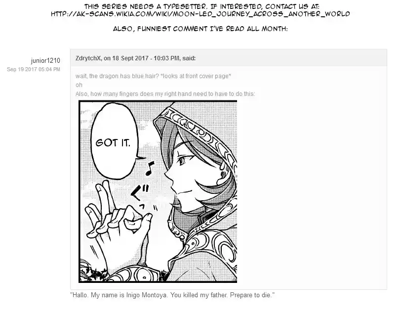 Moon-led Journey Across Another World Ch.26