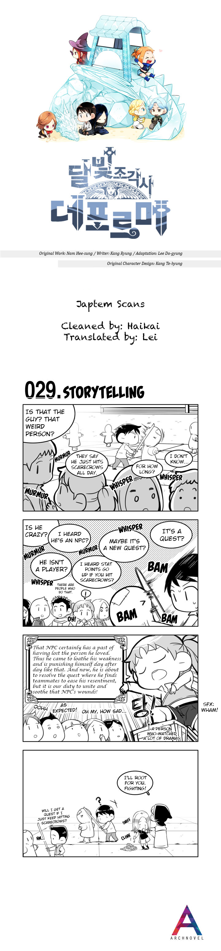 Moonlight Sculptor - 4-koma Ch.29