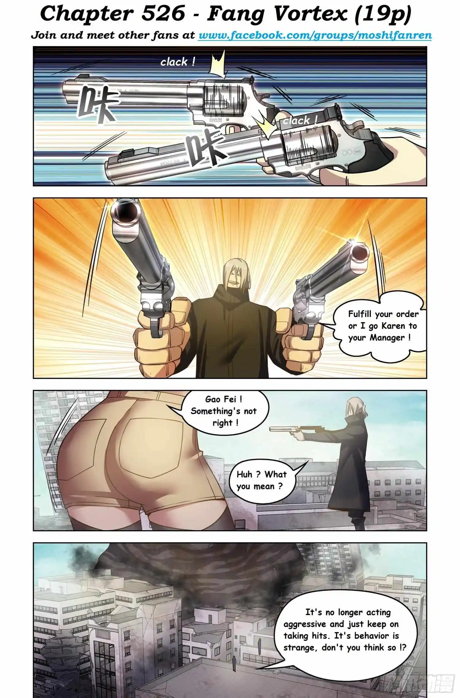 Moshi Fanren Chapter 526.1