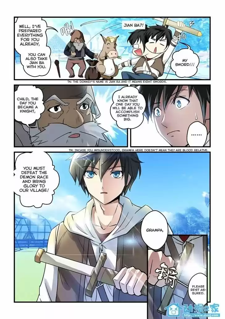 Mowang Yu Yongzhe Yu Sheng Jian Shendian 1