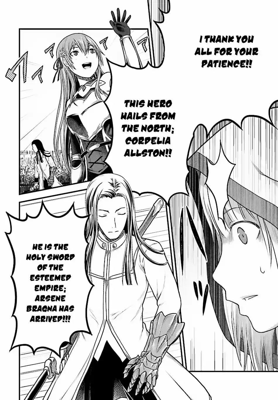 Murabito desu ga Nani ka? Ch. 17 Hero vs. Holy Sword