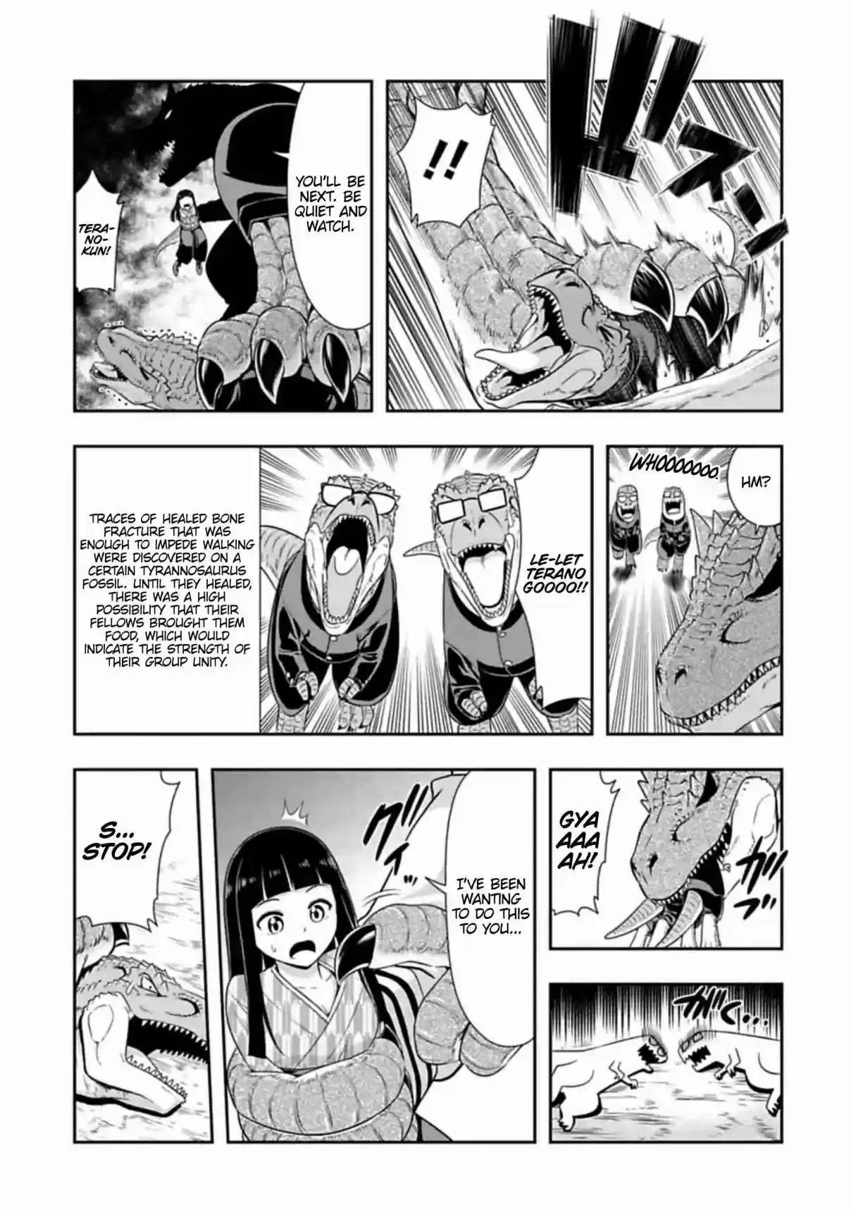 Murenase! Shiiton Gakuen Ch. 111 A Blank Page from a Jurassic Youth (5)