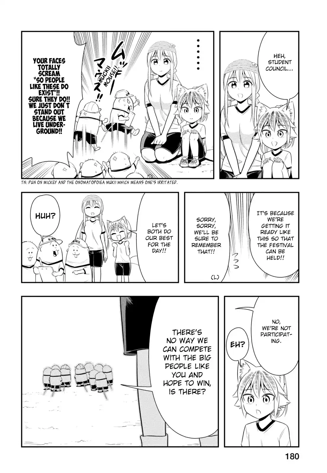 Murenase! Shiiton Gakuen Ch. 34.9 Side Story Wouldn't mind a help from a sloth