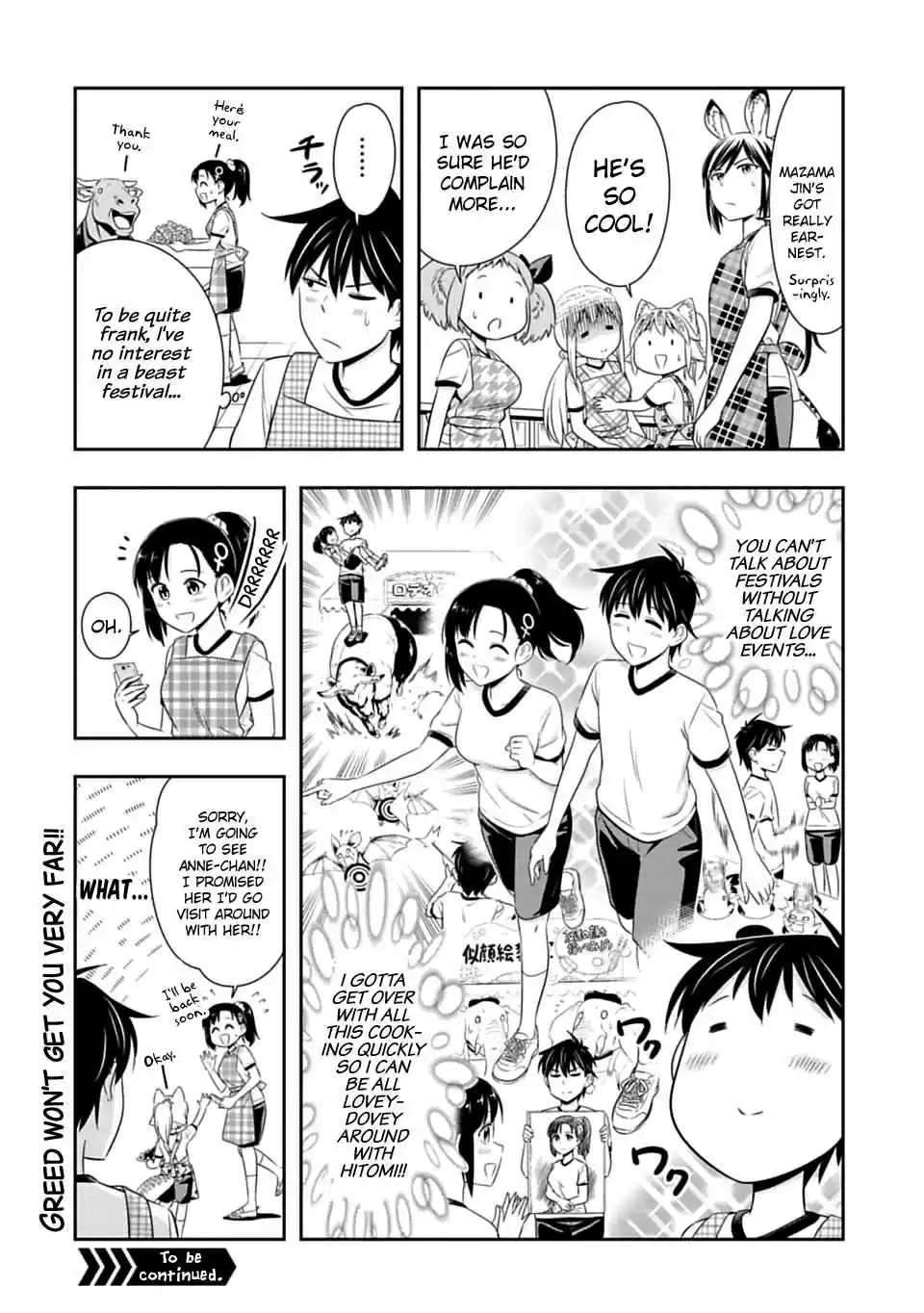 Murenase! Shiiton Gakuen Ch. 50.5 Seton Academy festival backstage.